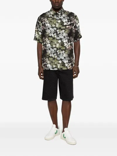 Iceberg Floral-pattern Shirt In Multi
