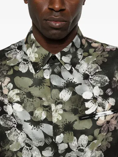 Iceberg Floral-pattern Shirt In Multi