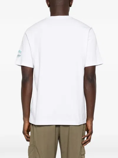 Iceberg Monkey-embroidered T-shirt In White
