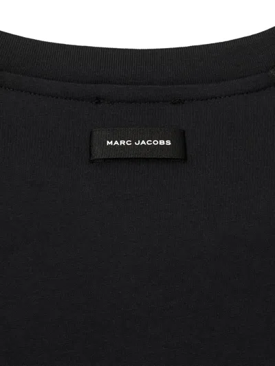 Marc Jacobs Logo-detail T-shirt In Black