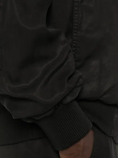 Iceberg Black Bomber Jacket In Black