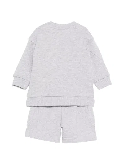 Givenchy Pocket Short Set In Gray