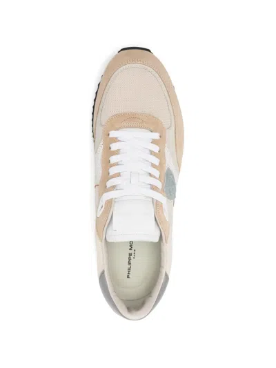 Philippe Model Triangle-logo Sneakers In Multi