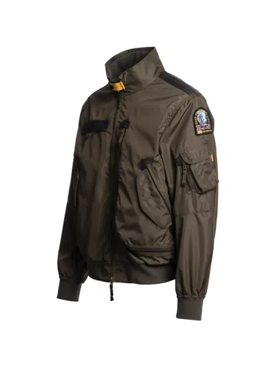 Parajumpers Zip-up Multi-pocket Jacket In Green