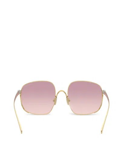 Miu Miu Mu A57s 57mm Gradient Square Sunglasses In Pink