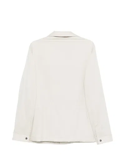 Kiton Pocket Jacket In White