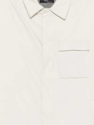 Kiton Pocket Jacket In White