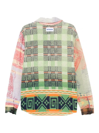 Gallery Dept. Patchwork Shirt In Multi