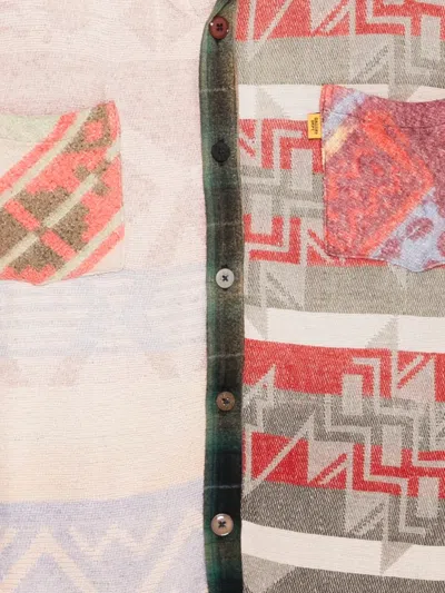 Gallery Dept. Patchwork Shirt In Multi