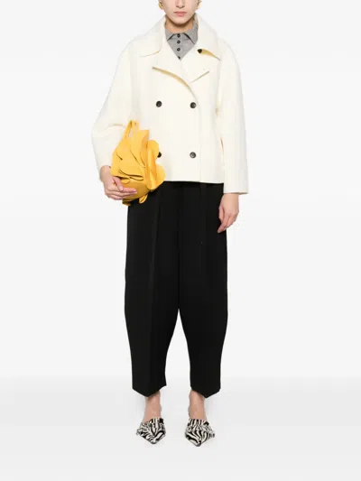 Arma Buttoned Jacket In Neutral