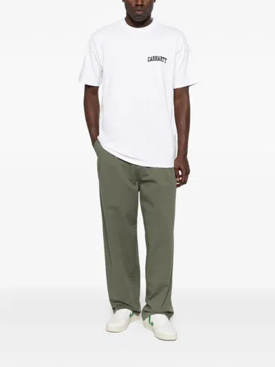 Carhartt Wip University Script T-shirt In White