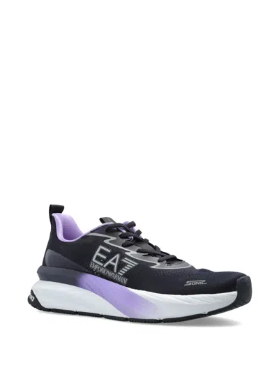 Ea7 Logo Sneakers In Multi