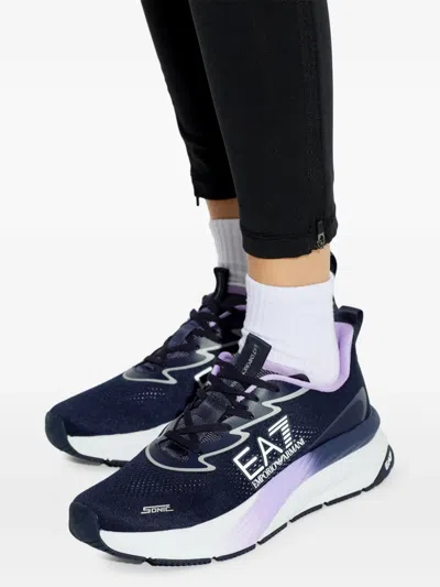 Ea7 Logo Sneakers In Multi