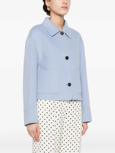 Arma Patch-pocket Jacket In Blue