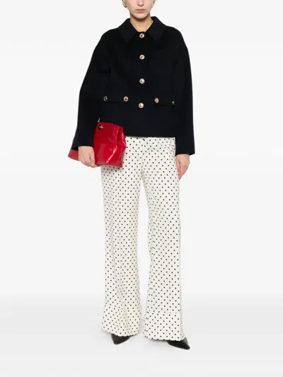 Arma Buttoned Pocket Jacket In Blue