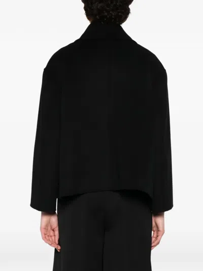 Arma Double-breasted Jacket In Blue