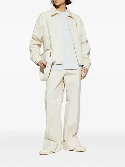 Samsoe & Samsoe Joel Logo T-shirt In Blue