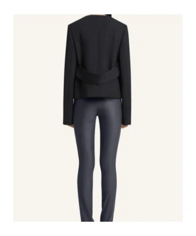Courrèges Two-pocket Jacket In Black