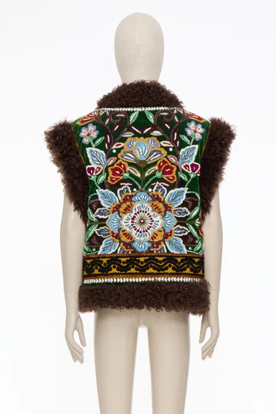Valentino Patterned Vest In Multi