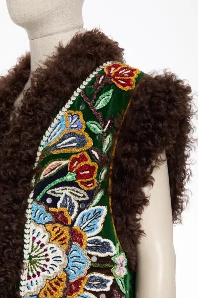 Valentino Patterned Vest In Multi