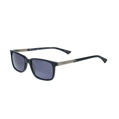 Hackett Men's Blue Rectangular Sunglasses Hek1245 In Blue