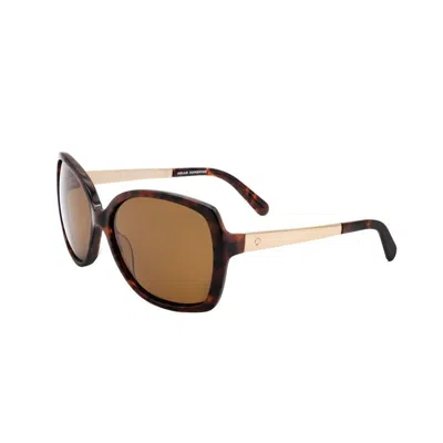 Kate Spade Unisex Brown Rectangular Sunglasses Darilynn/p/s In Brown