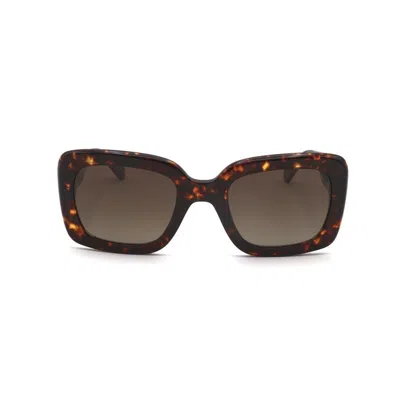 Kate Spade New York Bellamys 52mm Gradient Rectangular Sunglasses In Brown
