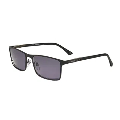 Hackett Men's Black Rectangular Sunglasses Heks1213-002-1 In Black
