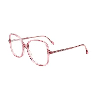 Isabel Marant Ladies Pink Square Eyeglass Frames Im 0022-mvu-2