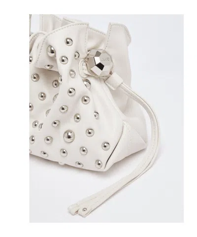 Liu •jo Small Riccy Shoulder Bag In White