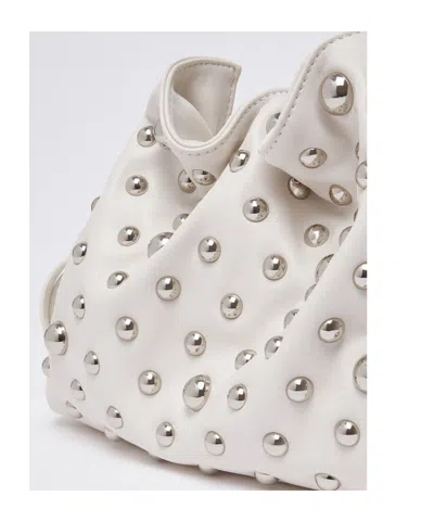 Liu •jo Small Riccy Shoulder Bag In White