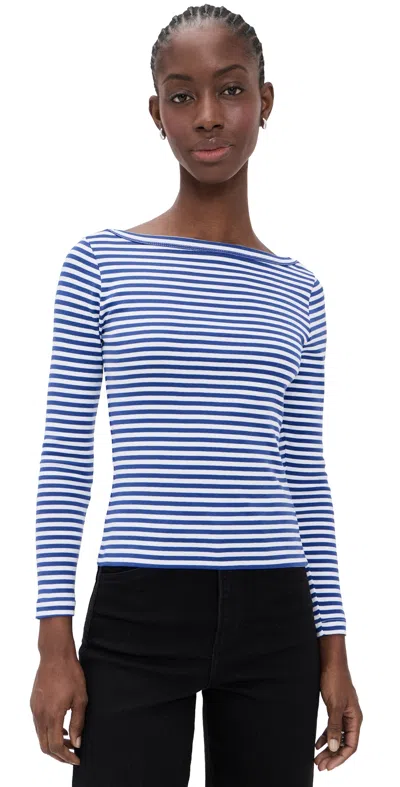 Madewell The 90s Boat Neck Tee French Blue