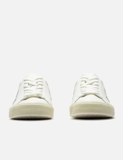 Veja Sneakers Campo Chromefree White Silver Ultraviolet In Multi