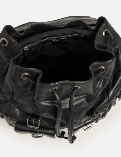 Saint Laurent Leather Backpack