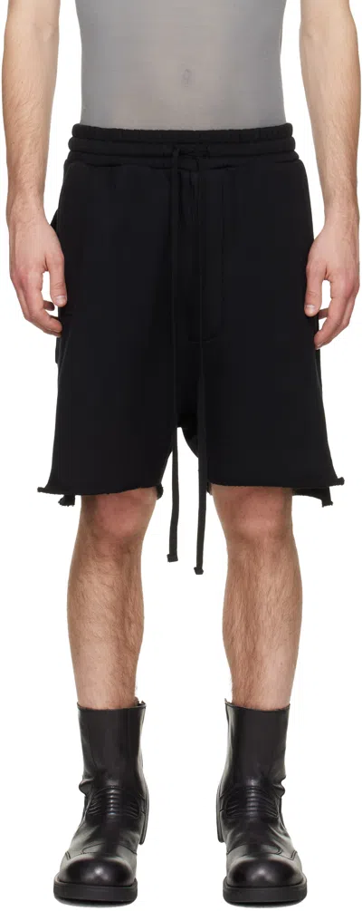 Thom Krom Strap Bermuda Shorts In Black