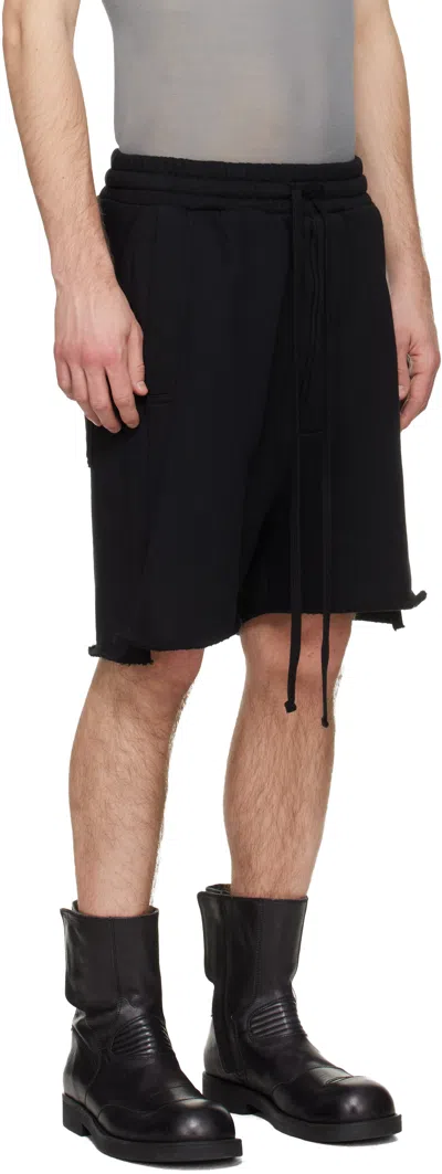 Thom Krom Strap Bermuda Shorts In Black