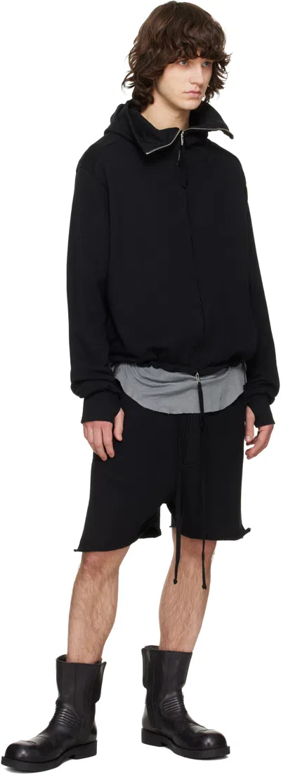Thom Krom Strap Bermuda Shorts In Black
