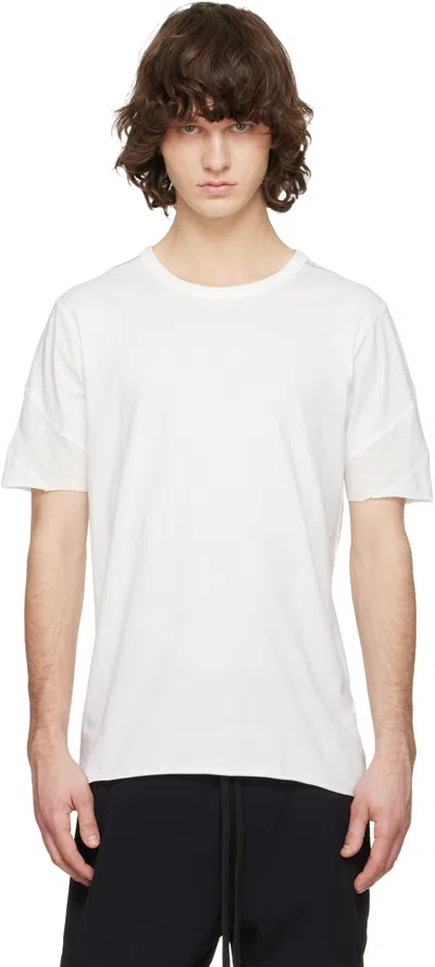 Thom Krom Stretch Cotton Modal T-shirt In White