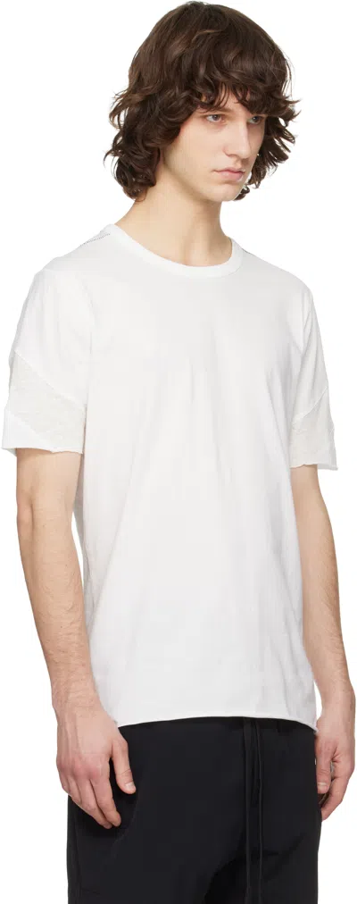 Thom Krom Stretch Cotton Modal T-shirt In White