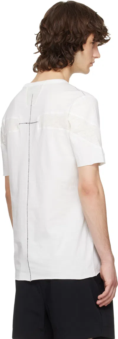 Thom Krom Stretch Cotton Modal T-shirt In White