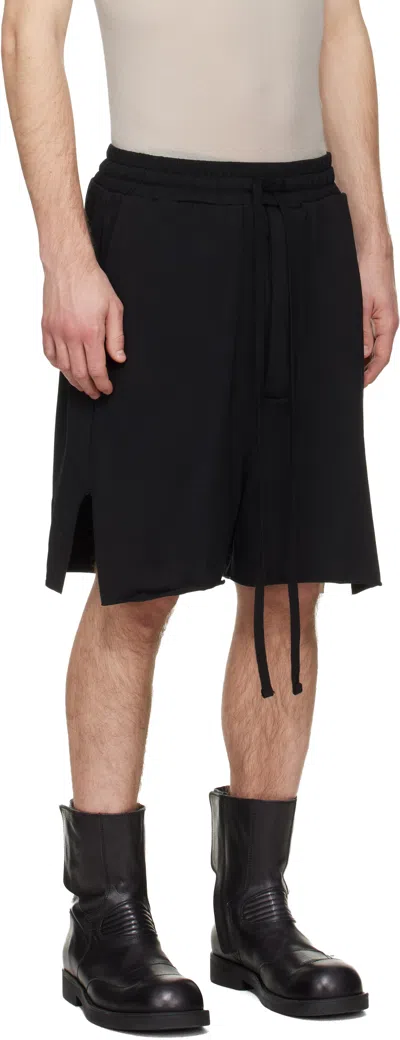 Thom Krom Strap Bermuda Shorts In Black
