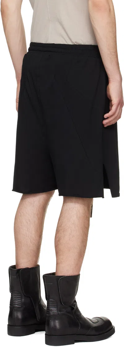 Thom Krom Strap Bermuda Shorts In Black