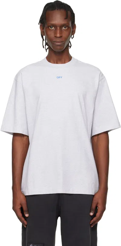 Off-white Graphic Print Crew Neck Short Sleeve T-shirt In White
