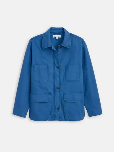 Alex Mill Painter Jacket In Herringbone In Blue