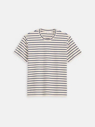 Alex Mill Standard Striped Tee In Cotton In Neutral