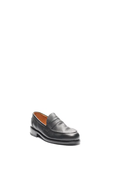 Macian Ludo Penny Loafer In Black