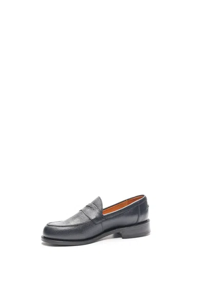 Macian Ludo Penny Loafer In Black