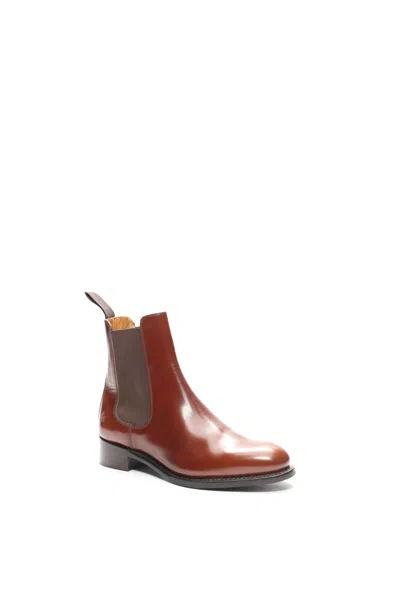 Macian Silvia Chelsea Boots In Brown