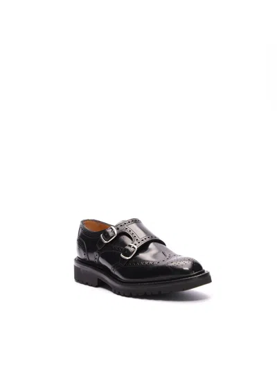 Macian Virginia Double Monk In Black
