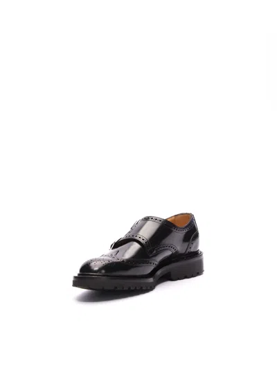 Macian Virginia Double Monk In Black